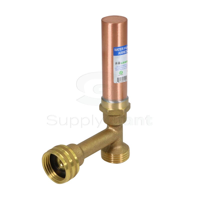 SUPPLYGIANT Supply Giant IBXN0056 Hose Bib Hammer Arrestor, 3/4", Copper - Image 2
